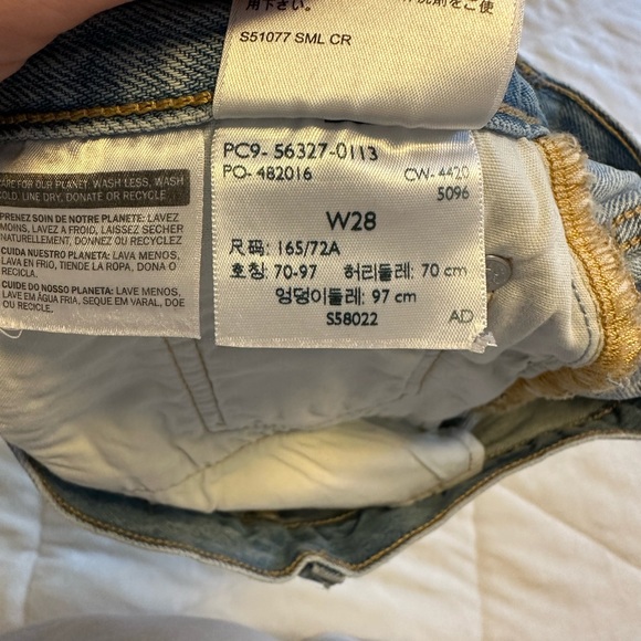 Levi 501 jean shorts - Picture 4 of 4